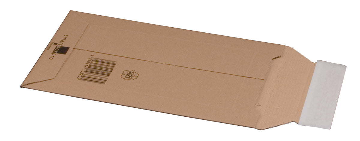 Beispielabbildung: Versandtasche aus Wellpappe DVD, 150 × 250 × bis 50 mm