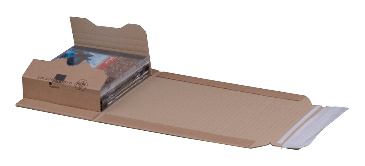 Beispielabbildung: Universalverpackung „CD“, 150 × 133 × bis 54 mm