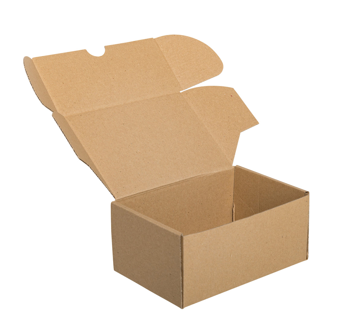 Beispielabbildung: Kleinpaket Fefco 0427, 160 × 113 × 77 mm