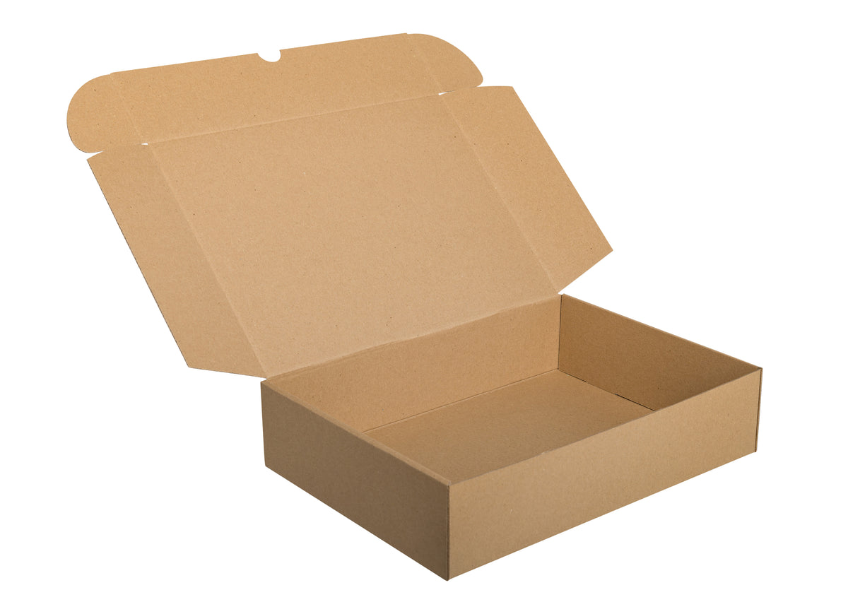 Beispielabbildung: Kleinpaket Fefco0427, 330 × 242 × 77 mm
