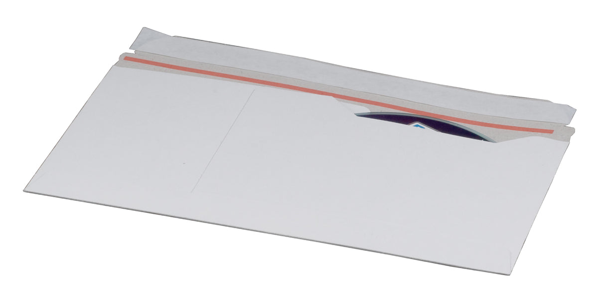 Beispielabbildung: CD-Mailer DIN lang, 218 × 121 mm, Fenster links