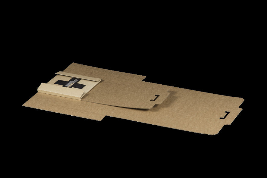 Beispielabbildung der Produktfamilie: Versandverpackung für Schallplatten, 185 × 185 × 10 mm