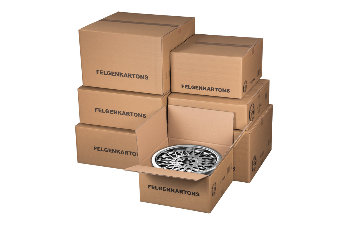 Beispielabbildung der Produktfamilie: Felgenversandkarton, 445 × 445 × 240 mm