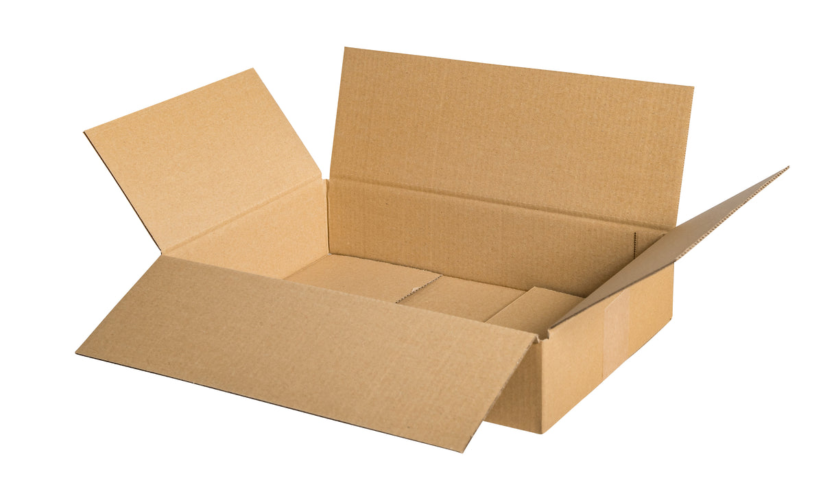 Beispielabbildung: Kleinpaket Fefco0201, 345 × 245 × 70 mm